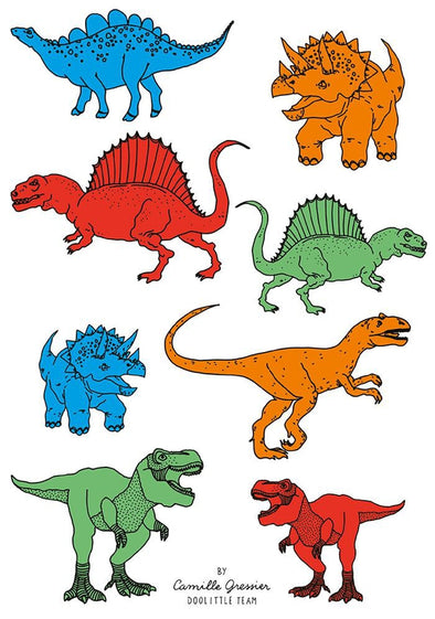 Dinossauros de Camille Gressier - Equipa Doolittle